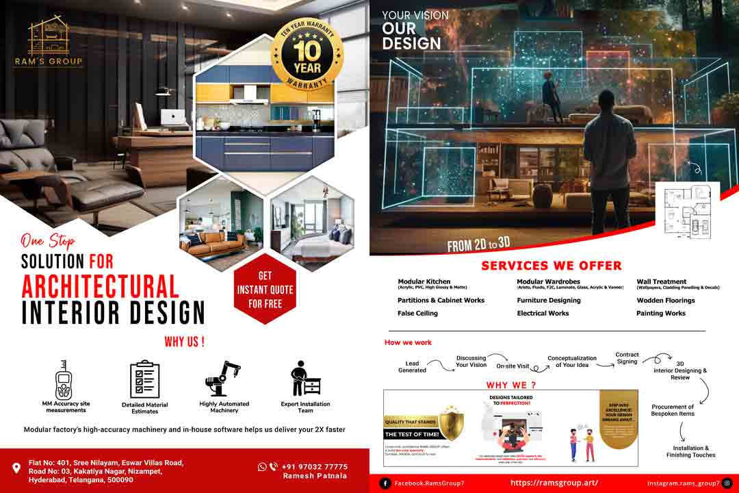 interior design poster design